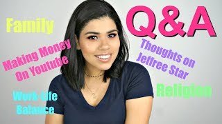Making Money On Youtube, Jeffree Star, Religion, Family | Q&A