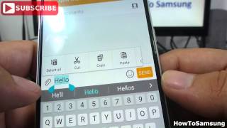 How to Copy and Paste on Samsung Galaxy S6 Basic Tutorials
