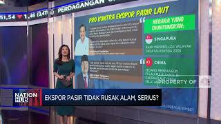 Ekspor Pasir Tidak Rusak Alam, Serius?