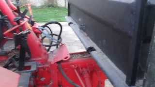 RS 09 / GT 124 mit hydraulischer Kipperpritsche, Heckkraftheber und Balkenmähwerk