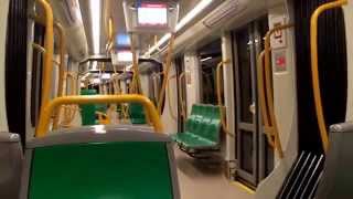 Metro Tram Malaga 3010 From Palacio De Los Deportes To Puerta Blanca