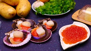 МОРСКИЕ ГРЕБЕШКИ. РЕЦЕПТ.