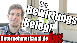 Bewirtungsbeleg richtig ausfüllen und STEUERN SPAREN! Wie geht das?