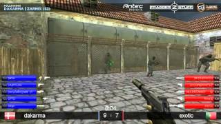 Fraglider - exotic vs dakarma @ DH: Bucareste HLTV.org Qualifier #1 [de_inferno]