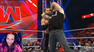 WWE Raw KO Stunner to Finn Balor 11/21/22