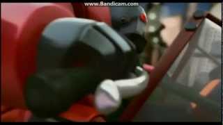 Crazy frog in slow motion [HD]