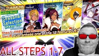 INVOCATIONS STEP UP GOLDEN WEEK - BLEACH BRAVE SOULS