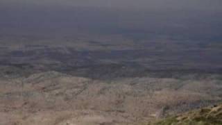 Shepherd's boy and views over the Bekaa Valley