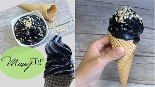 Schwarzes Eis Rezept  ? Trend aus den USA ??