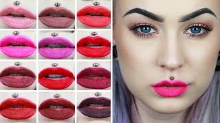 Nyx Full Throttle Lip Swatches | Full Collection