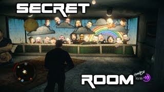 Saints Row 4 - SECRET ROOM & MEN IN BLACK GUN EASTER EGG