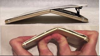 Iphone 6 Plus bend test using bare hands TOTAL DESTRUCTION