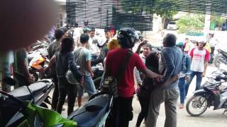 Pemuda jagoan...sdh salah malah melawan