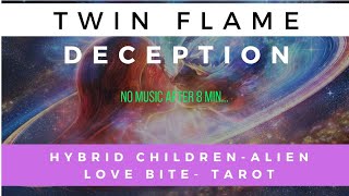 *NO MUSIC* Twin Flame Deception & Lies  (Hybrid Children, Alien Love Bite & New Age Addiction