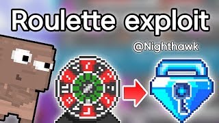 Growtopia DruKing #1 | Roulette Exploit *ORIGINAL VIDEO*