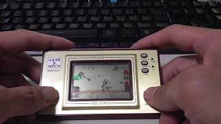 Nintendo Game & Watch Wide Screen Chef FP-24 1981 (181121)