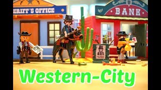 PLAYMOBIL 70012 MITNEHM WESTERNCITY und 70013 WESTERNKUTSCHE Western Neuheit Kinder Spielzeugwelt
