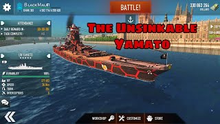 The Yamato epic battle - (Legends Never Die) Battle of Warship: Naval Blitz, please subscribe