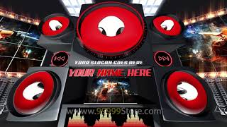 CM442 - 3D Video Template - Blufftitler 14 Ultimate