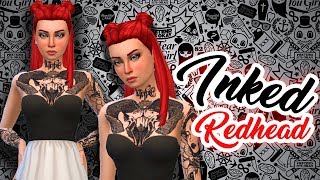 INKED REDHEAD + CC LIST | The Sims 4 - Create A Sim