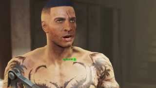 Fallout 4 Mod - Tattooed body / Black Pip Boy Texture