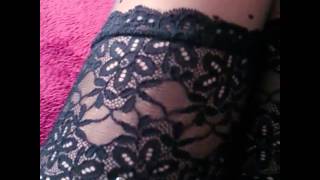 WANILIANNA AND HER NYLON STOCKINGS FROM SECRETS IN LACE