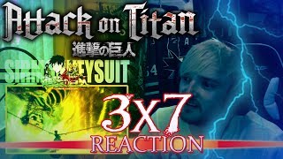 Attack on Titan: Season 3 - Episode 7 REACTION "WHAT HAPPENS IN THE CAVE"