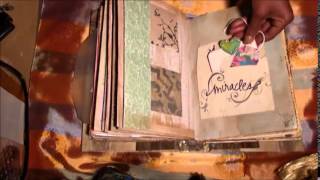 Flip Through Junk Journal - Life Book 2015