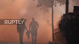 France: Thousands of firefighters march for better working conditions in Paris