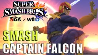 Super Smash Bros 3DS - SMASH - Captain Falcon combates a 3 Vidas