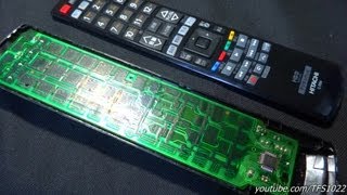 一部のボタンが効かなくなったリモコンの修理法 remote controller repair