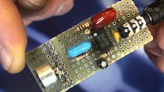 Микрофонный усилитель на микросхеме BA4558