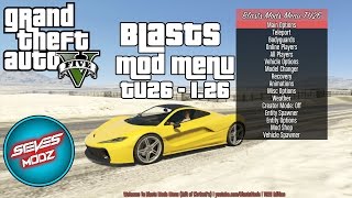 GTA V Blasts Mod Menu TU26 Online + Download!