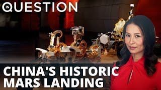China rover makes historic first Mars landing for 3-month mission