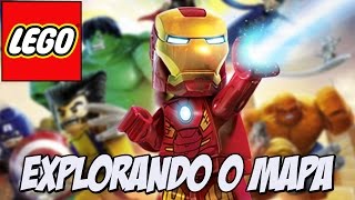 Lego Marvel Avengers Os Vingadores - Homem de Ferro Explorando o Mundo Aberto