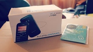 Alcatel One Touch Tribe 30.03G - Unboxing