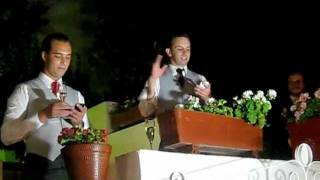 Bilingual Wedding Toast by Rollins (English) y Salter (Español)