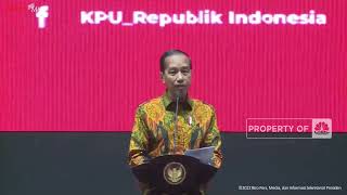 Pesan Penting Jokowi di Rapat Konsolidasi Pemilu 2024