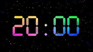 COUNTDOWN 20 min ( v 673 ) RELAX - Timer with music 4k