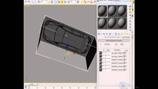 3D   моделирование OPEL ASTRA.  Подготовка виртуальной студии.  Часть 2
