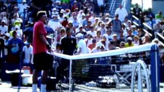 Denis Istomin point penalty on match-point