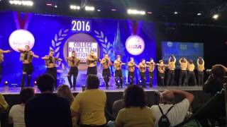University Of Michigan Hip Hop UDA National Dance Team Championships 2016