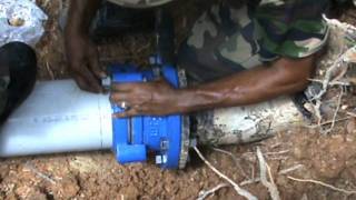 AB DF Flange Adaptor 1st time install
