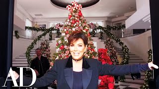 Kris Jenner On Her Kardashian-Jenner Family Christmas Holiday Décor | Architectural Digest