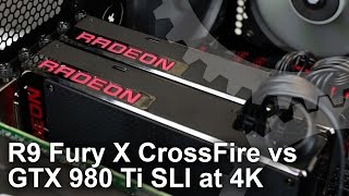 GTX 980 Ti vs R9 Fury X SLI/CrossFire Face-Off