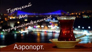 Турецкий для путешественников.  Аэропорт. Hava limanı.