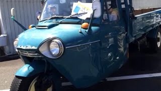2014 9.14 ｸﾗｼｯｸｶｰ　マツダ Mazda　T2000　classic car オート三輪