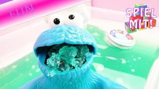 Play Doh Krümelmonster ist UNGLAUBLICH! Tinti Wackelseife und Naturkind Zauberbad