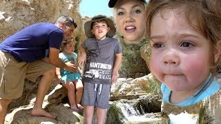 Waterfalls In the Middle of the Desert in Israel