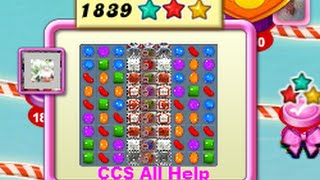 Candy Crush Saga Level 1839 NO BOOSTERS